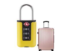 Suitcase Lock Digit Combination Inspection Indicator Easy Read Dials | Set Your Own Combination Luggage Lock Digit Combination, Stainless Steel Cable for Suitcase, Gym Locker, Toolbox, Backpack