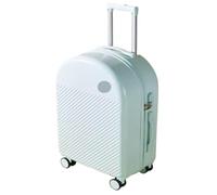 Suitcase Luggage New Trolley Case Durable Password Box Ins Men's and Women's Leather Luggage Bags Sturdy Products Luggage(Green,24in)