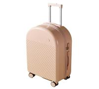 Suitcase Luggage New Trolley Case Durable Password Box Ins Men's and Women's Leather Luggage Bags Sturdy Products Luggage(Pink,26in)