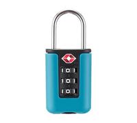 Suitcase Padlock - Approved Combination Cable Lock, Set Digit Combination Lock, Resettable Three Digit Code Travel Padlocks, Padlocks with