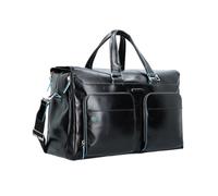 Suitcase Piquadro Bv4342b2 Duffle Bag Unisex Leather Black