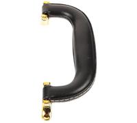 Suitcase Replacement Grip Handle Leather for Briefcase and Commuting | Wear-resistant Black Finish, Ergonomic Design, Daily Transport Use, Musicians and Tool Owners, Easy Replacement