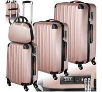 Suitcase Set Hard Shell Luggage Lightweight Suitcases Large Travel 4 Wheels Case