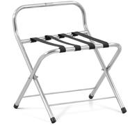 Suitcase Stand Folding Over 50 kg - Luggage Racks by Royal Catering Silver