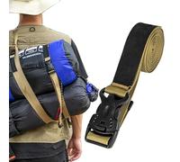 Suitcase Strap, Adjustable Belt for Suitcases, Heavy Duty Cargo Strap - for Outdoor Adventure, Hiking, Camping, Tourism, Motorcycle, Trailer, Truck, Garage