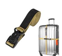Suitcase Strap - Adjustable Luggage Belt | Quick-Release Suitcase Belt,for Camping Adventure Hiking Travel Motorcycle Trailer Truck Garage Outdoor