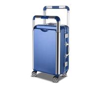 Suitcase Suitcases with Wheels Hard Shell Aluminum Frame Lugage Large Capacity Storage Carry On Lugage Retractable Pull Suitcases Travel Gear