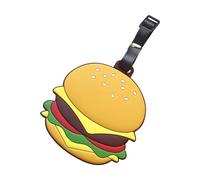 Suitcase Tags for Luggage, Luggage Tag | Foldable Silicone Luggage Signs,Colorful Food Shape Travel Luggage Tags for Suitcases, Identifica Tags