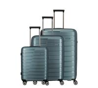 Travelite Air Base 4-wheel suitcase set 3 pcs. petrol