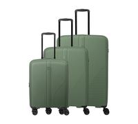 Suitcase travelite Air Stripe Trolley 4w S/L/M ext. (x3) Vert TU