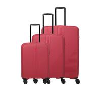 Suitcase travelite Air Stripe Trolley L/M ext./S (x3) Rouge One size
