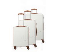 travelite trolley Bali 4W Trolley L / M / S White / Cognac