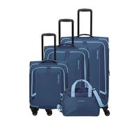 Suitcase travelite Corsiica 4w L/M/S ext. (x4) Bleu TU