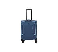 Travelite Corsiica 4 wheels Cabin trolley S 55 cm with expansion pleat blue