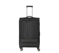 Travelite Crosslite 5.0 4 wheels Trolley L 77 cm with expansion pleat black