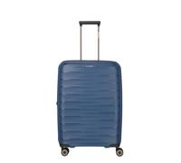 Travelite Mooby 4 wheels Trolley M 66 cm with expansion pleat petrol