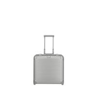 Travelite Next 2 wheels Wheeled briefcase 45 cm Laptop compartment silver colored