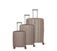 Suitcase travelite Paros Trolley L/M ext./S (x3) Marron TU