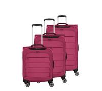 Suitcase travelite Skaii Trolley L ext./ M ext./S (x3) Rouge TU