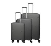 Travelite Tamaris x Travelite Voyaage 4 wheels Suitcase set 3-piece with expansion pleat gray