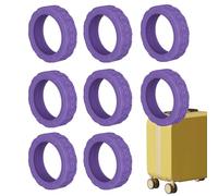 Suitcase Wheel Covers Silicone No Noise Luggage Caster