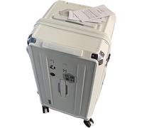 Suitcase Wide Fat Fit for Man Large-Capacity Luggage Student Mute Universal Wheel Thickened Trolley Case Durable(C,36)