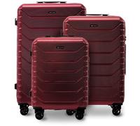 Suitcase Wings Crake Policarbon 100 (x3) Rouge S/M/L