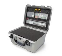 Suitcase with organizer lid Nanuk 933 5UP Argenté 505x409x257 mm