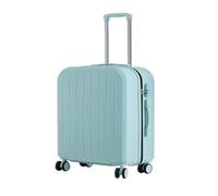 Suitcases Luggage Women's Small Lightweight 20-inch Student Ins New Password Box 26 Luggage Trolley Box Trend 24 Suitcase(Blue,24in)