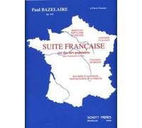 Suite Française op. 114 cello or violin and piano contains part in Bb (easy) Baz