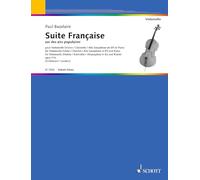 Suite Française: sur des airs populaires. op. 114. cello (violin / clarinet / alto saxophone in Eb) and piano.