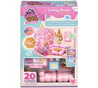 Goliath Suite Spaces - Living Room Set | Your Room, Your Rules! Contains 20 Lounge Themed Accessories | Modular Dolls House Rooms with Customizable Furniture & Decor | For Ages 6+