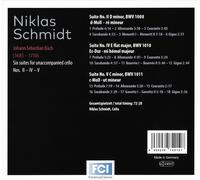 SUITEN BWV 1008, 1010 & 1 NEW DVD