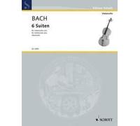 Suites(6) Vcl. (Mainardi) Johann Sebastian Bach Book [Softcover] Cello Schott Mu