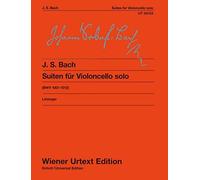 Suites for violoncello solo: BWV 1007-1012: Edited from the sources. BWV 1007-1012. cello.