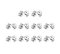 Suithink 10 Pairs 4mm 925 Sterling Silver Earring Backs Hypoallergenic Replacements Butterfly Studs Earring Backs