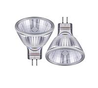 Suithink 10 Pieces Warm White 2700K MR11 G4 20W 12V Halogen Light Bulbs,35mm Diameter