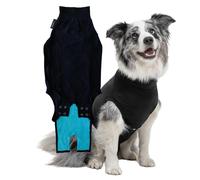 Suitical Recovery Suit Dog, Medium, Black