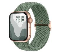 Suitisbest Braided Band Compatible with Apple Watch Straps 40mm 41mm 38mm 42mm 44mm 45mm 46mm 49mm Women, Anti-Slip Stretchy Elastic Strap for iWatch Band SE Ultra2/Ultra 10 9 8 7 6 5 4 3 2