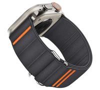 Suitisbest Straps Compatible with Apple Watch Ultra Strap 49mm 46mm 45mm 44mm 42mm, Stretchy Nylon Sport Loop Strap with S-Hook for Apple Watch Ultra 2/ Ultra SE Series 10 9 8 7 6 5 4 3, Dark Grey