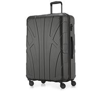 Suitline - Hardshell Suitcase, Travel Luggage, TSA, 76 cm, Approx. 96 liters, 100% ABS mat, Graphite