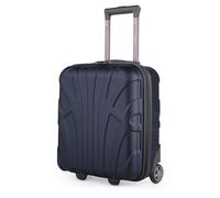 Suitline - Underseat Bordcase 45x36x20 cm Carry-On, EasyJet Hand Luggage, Lightweight Cabin Trolley, 30 liters, ABS-Hardshell, Darkblue
