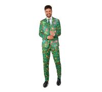 Suitmeister Men's Christmas Blazer - Festive Holiday Light Up X-Mas Jacket