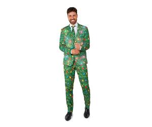 Suitmeister Men's Christmas Blazer - Festive Holiday Light Up X-Mas Jacket