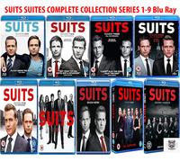 SUITS SUITES COMPLETE COLLECTION SERIES 1-9 Blu Ray Collection Season 123456789