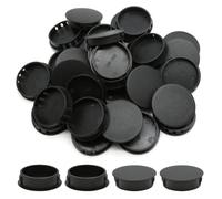 suiwotin 50mm/2" Black Hole Plugs Plastic, 30PCS