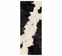 Suixtil Cow Skin Rug Smooth, Rectangular, Large, Durable Cowhide For Living Room Luxury Hotel Lobby Natural Hide Boho Chic(800MMx1800MM)