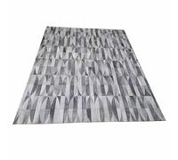Suixtil Patchwork Cowhide Rug Extra Large. Non-slip Tri-color Bedroom 100% Real Boho Chic(1400MMx2000MM)