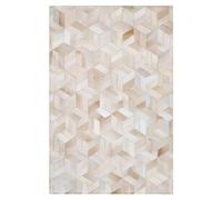 Suixtil Patchwork Cowhide Rug, Soft, Warm Authentic Brazilian Office 100% Real Boho Chic(B,1600MMx2300MM)