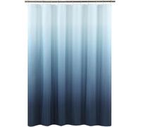 Suixtil Shower Curtain Rod Mixed Colors Blue, Thick, Waterproof, Printed Polyester Shower Curtain, Decorative, Modern Curtain Pole for Shower(90x200cm(35X79inch))